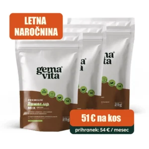 Eiwitrijke maaltijd - Premium, 3 x 1 kg per maand - abonnement